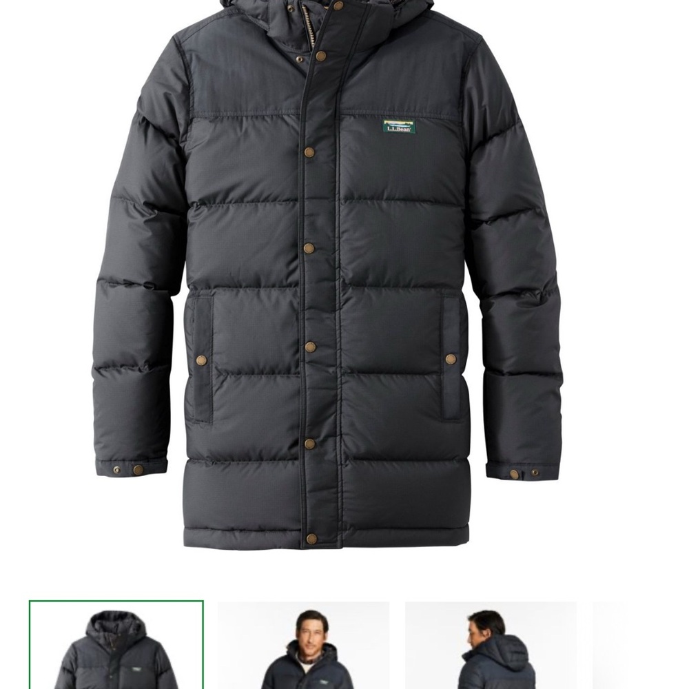 LL Bean Men’s Mountain Classic Down Parka